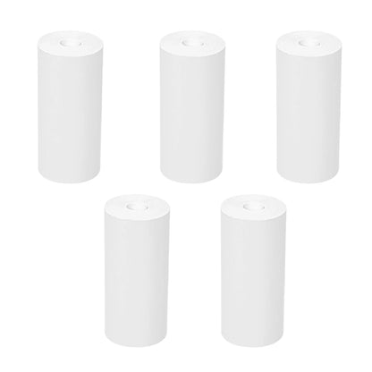 Color Self-Adhesive Thermal Paper 57Mm Sticker Label Photo White Self-Adhesive Paper for Mini Thermal Printer Home Children DIY